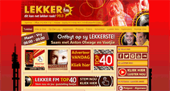 Desktop Screenshot of lekkerfm.com